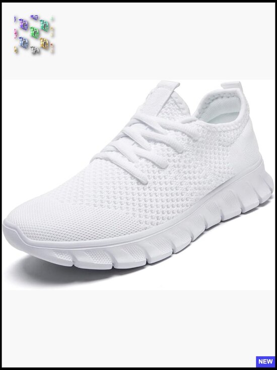 Men\'s Athletic Sneakers Lightweight Breathable Mesh Slip On Running Shoes main image 6